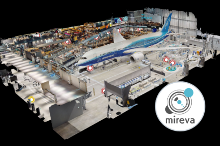 3Dデジタルツイン mireva VRを利用して、 中部国際空港様が『VRフライト・オブ・ドリームズ』を公開中！